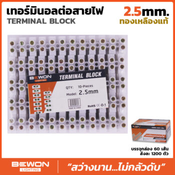 เต๋าต่อสาย 2.5 มม.