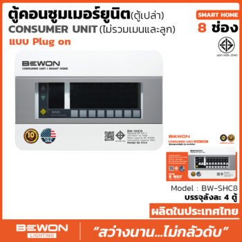 ตูัคอนซูมเมอร์ยูนิต Consumer Unit & RCBO