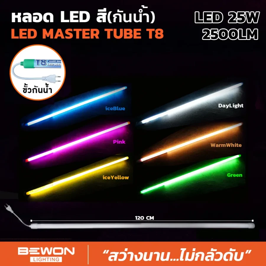 หลอดนีออน LED กันน้ำ 25W