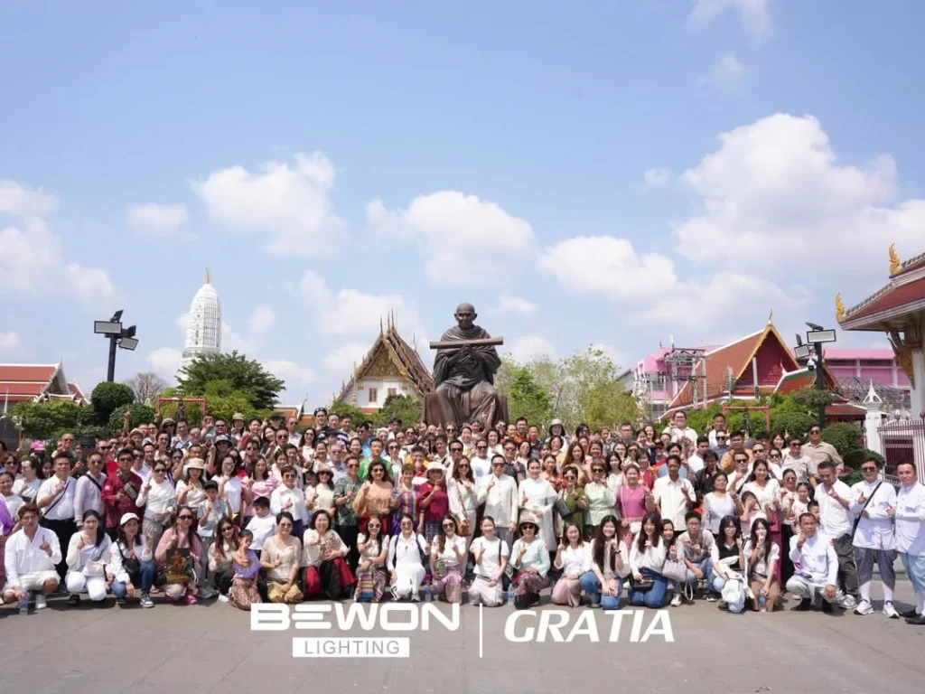 ฉลองครบรอบ 11 ปี ของ Bewon Lighting กับกิจกรรมพาลูกค้าร้านตัวแทนจำหน่ายทั่วประเทศ 
ร่วมงาน Bewon Exclusive Trip Bangkok 2025 ณ โรงแรมมิลเลนเนียม ฮิลตัน กรุงเทพ 28 กุมภาพันธ์ - 2 มีนาคม 2568 ที่ผ่านมา