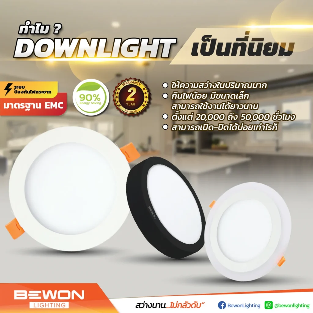 สาระ...น่ารู้ : ทำไมดาวน์ไลท์เป็นที่นิยม ?