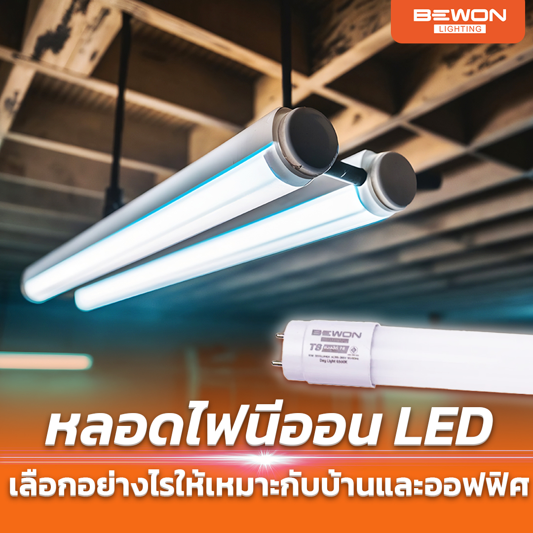 หลอดไฟนีออน-LED