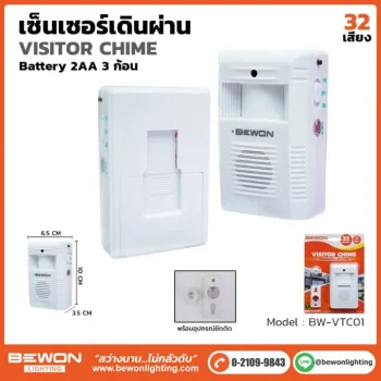 เซนเซอร์เดินผ่าน
