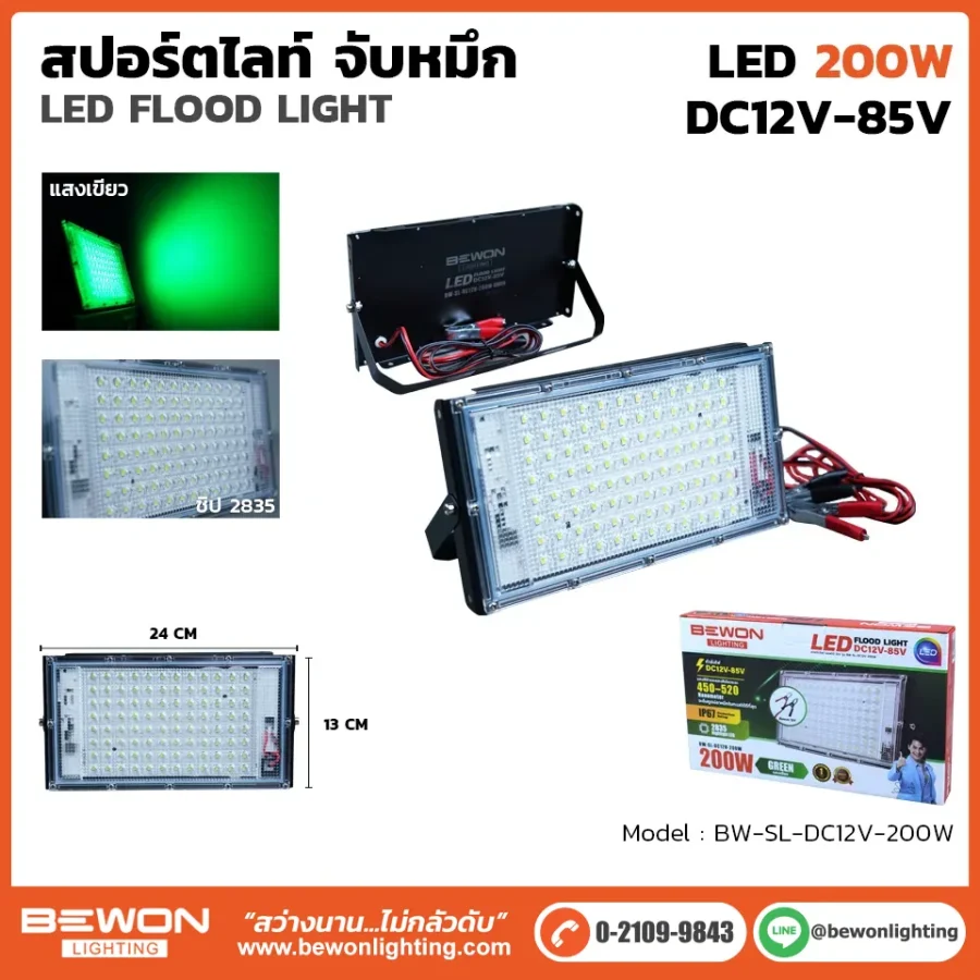 สปอร์ตไลท์จับปลาหมึก DC
